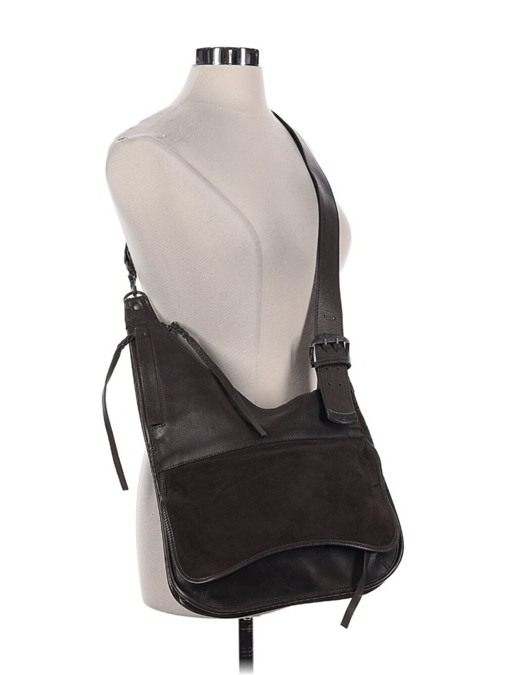 Free People We the Free Roots Rival Sling Bag in Brown - Picture 3 of 8